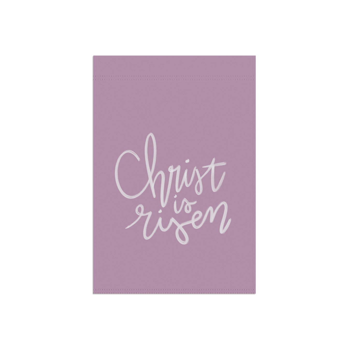 Christ is Risen – Purple Garden Banner
