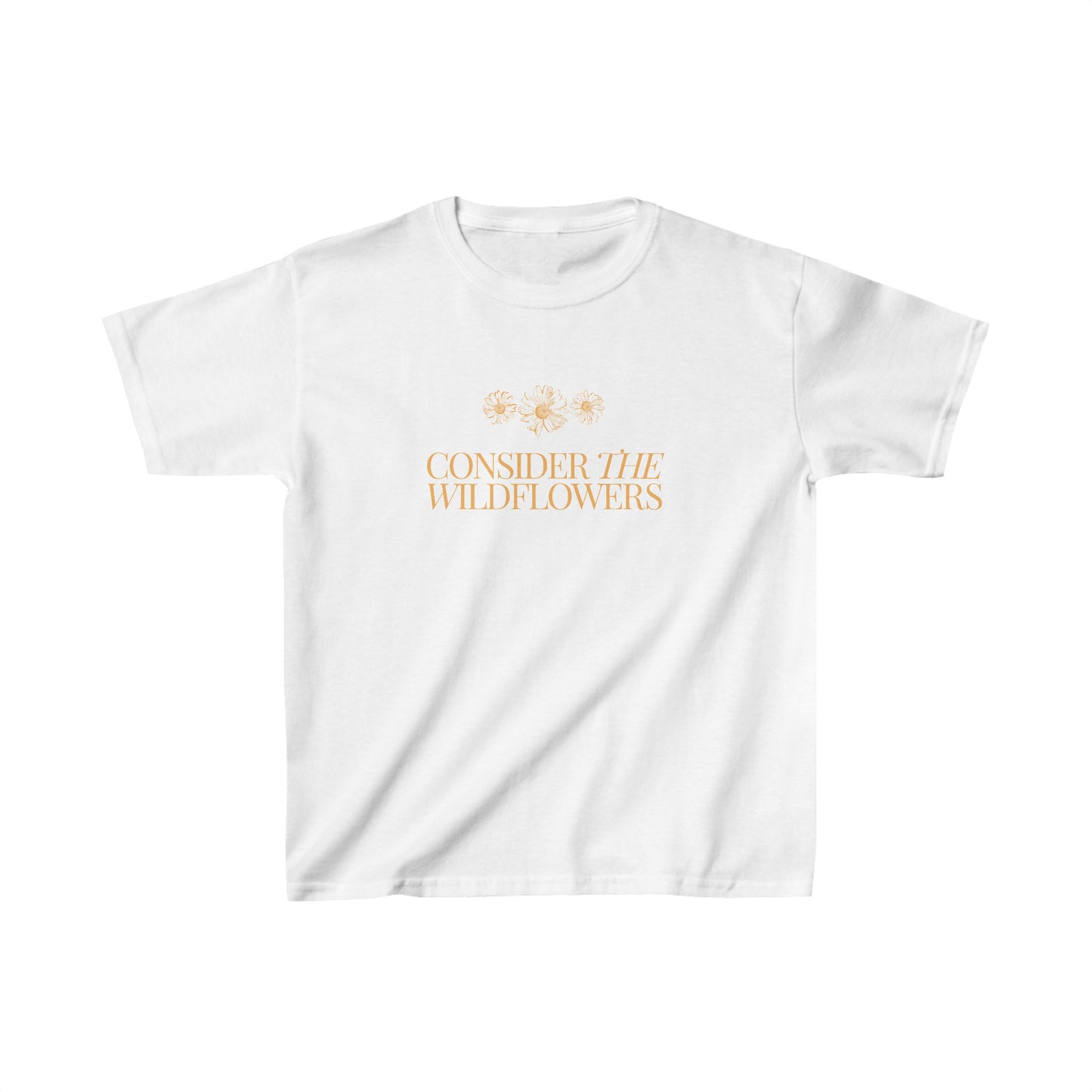 Consider the Wildflowers Kids Tee