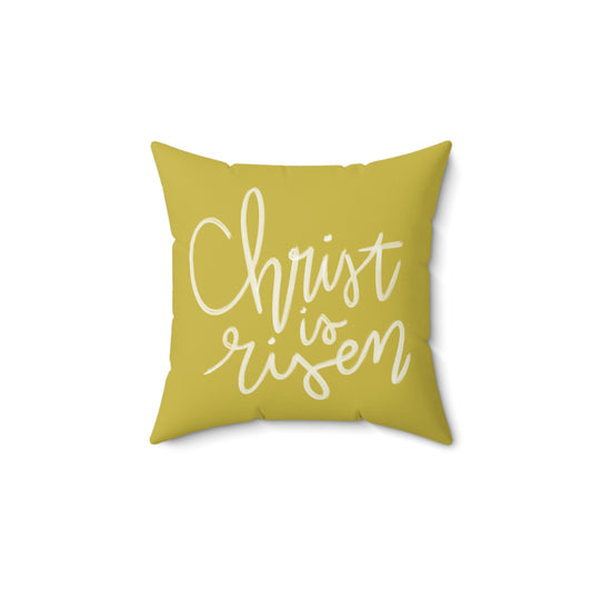 Christ is Risen - Square Pillow