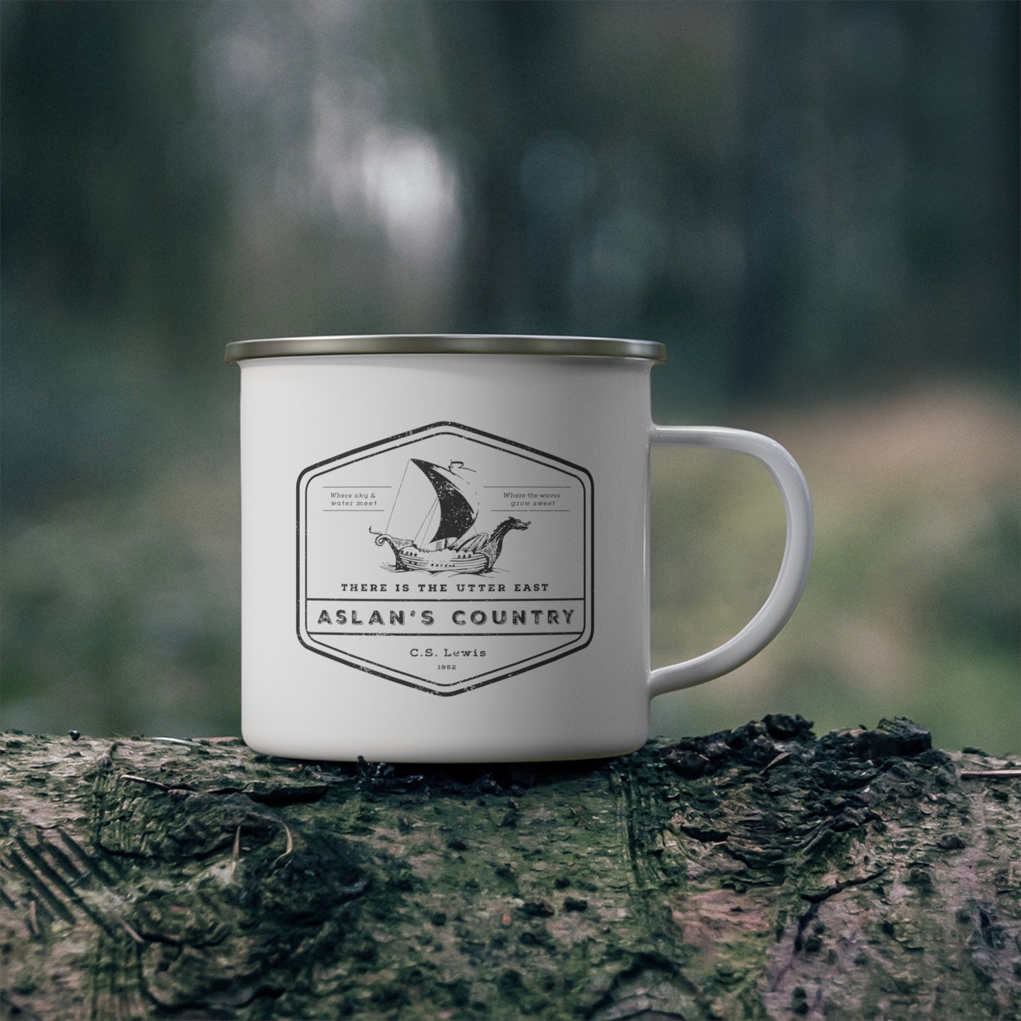 Voyage Enamel Camping Mug