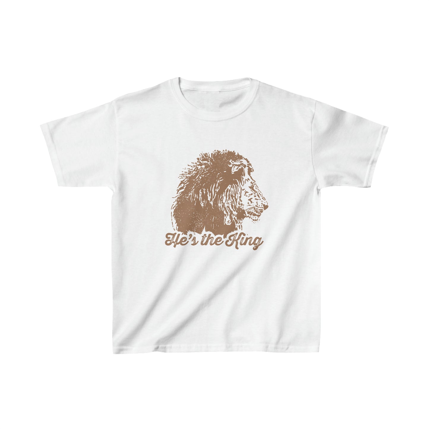 He's the King - Lion - Kids T-shirt