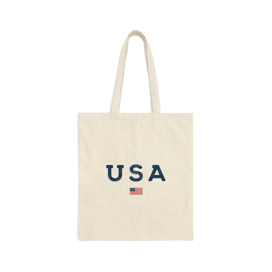 USA Canvas Tote Bag