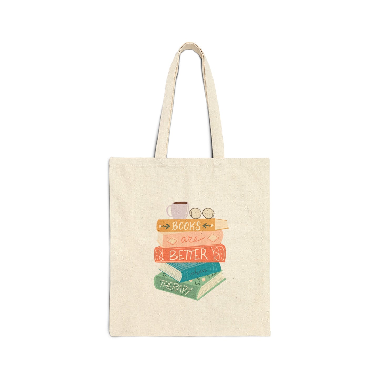 Books are better than Therapy Tote Bag