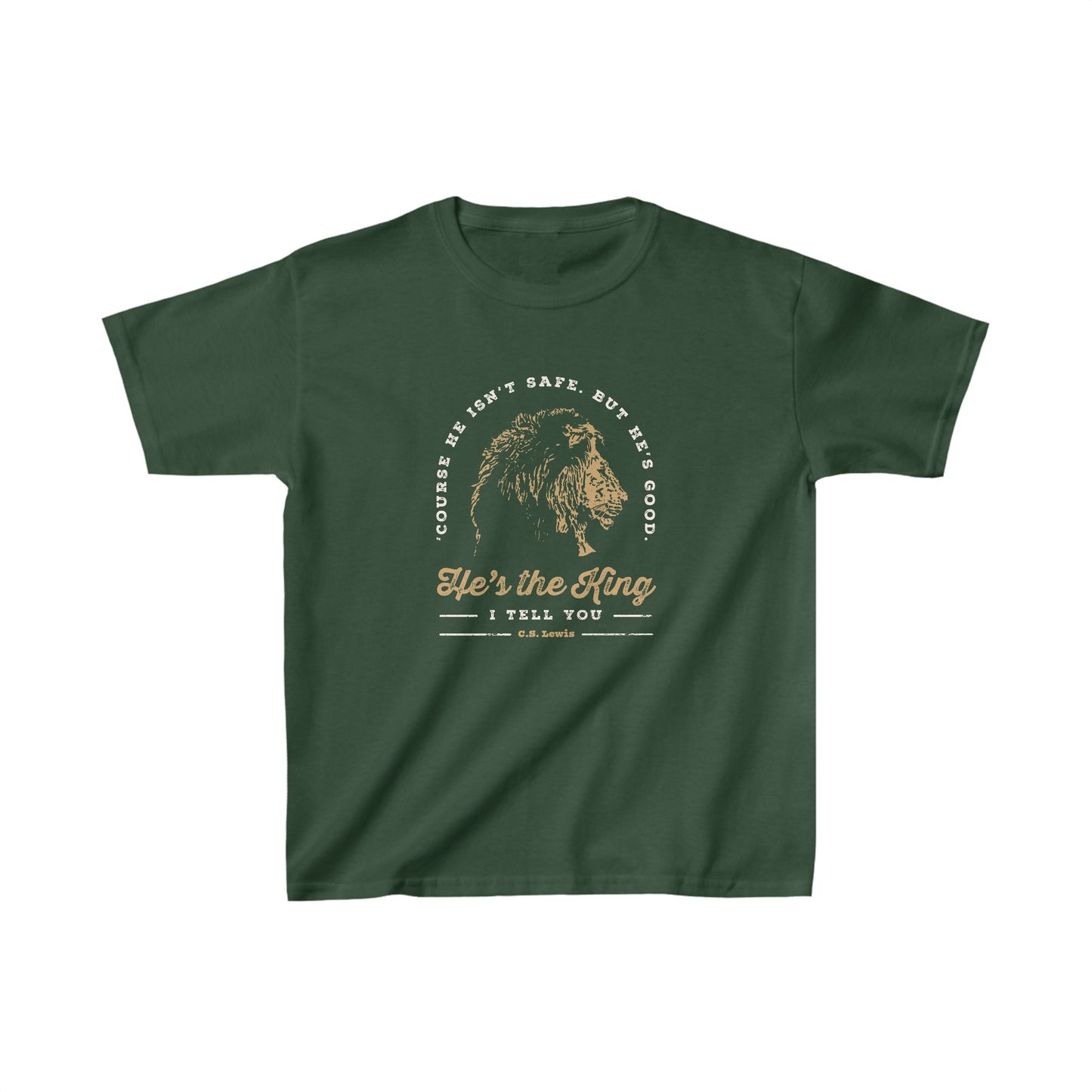 He's the King - Lion - Kids T-shirt