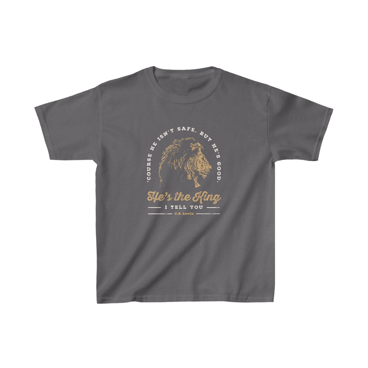 He's the King - Lion - Kids T-shirt