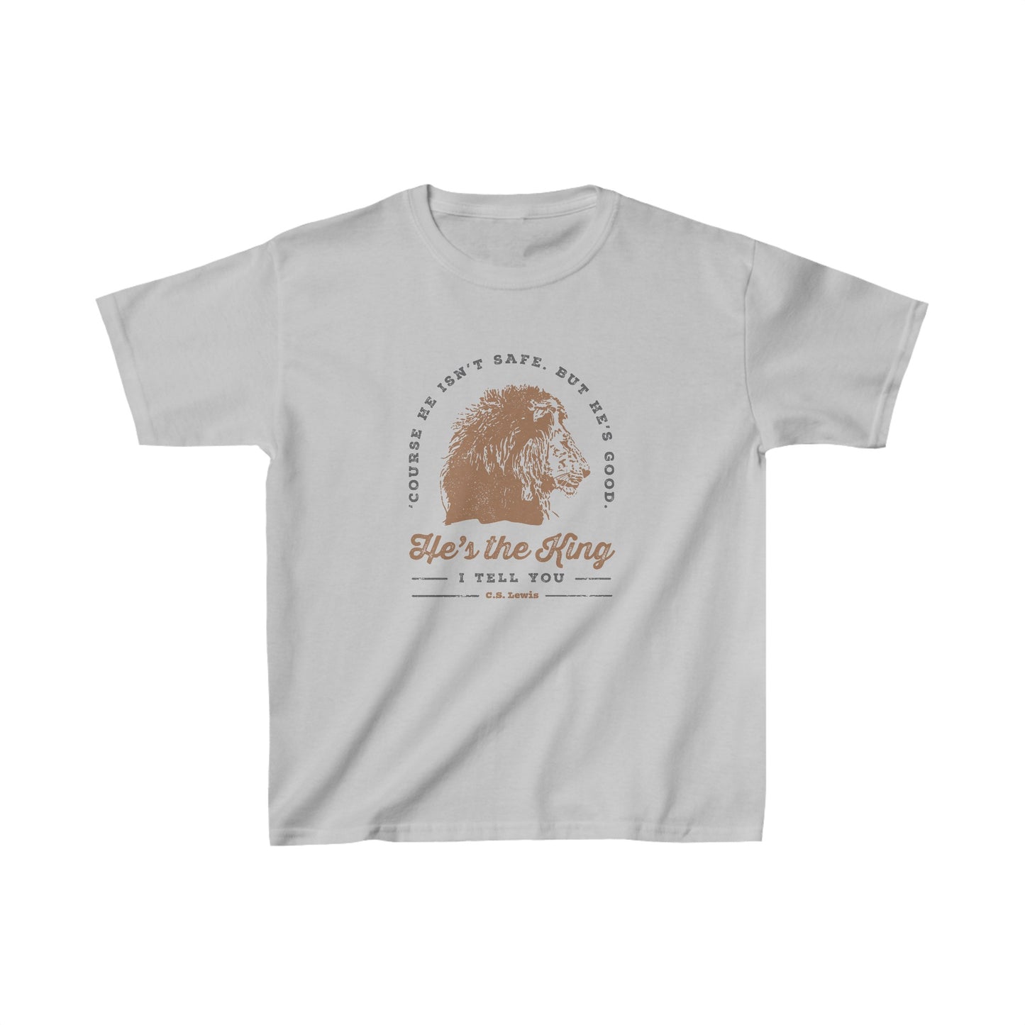 He's the King - Lion - Kids T-shirt