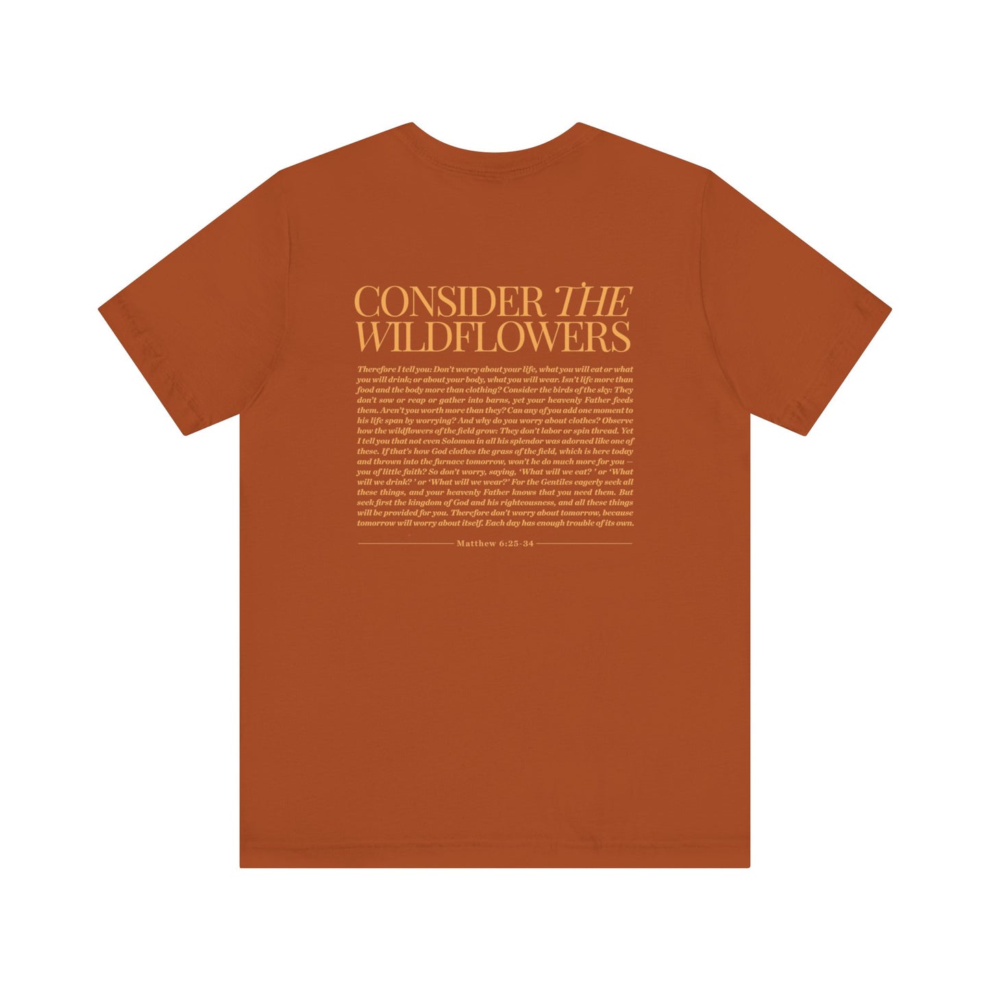 Consider the Wildflowers T-shirt