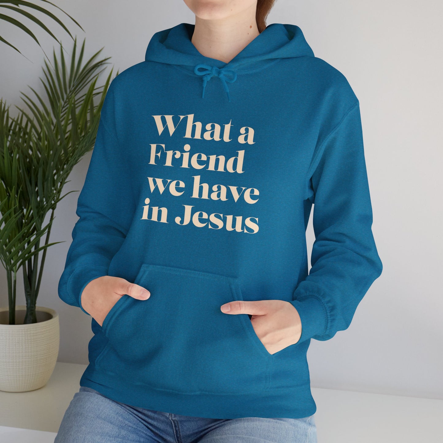 Friend in Jesus Hooded Sweatshirt