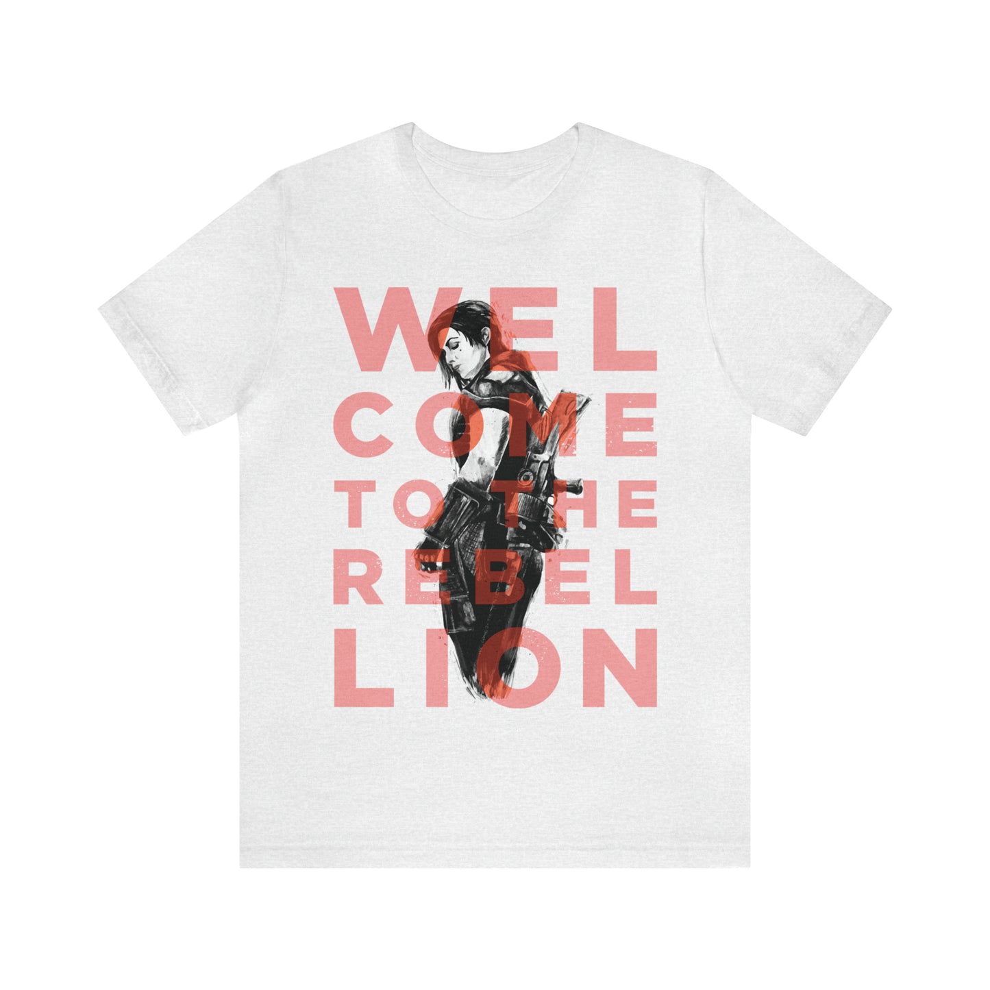 Cara Dune T-shirt | Welcome to the Rebellion