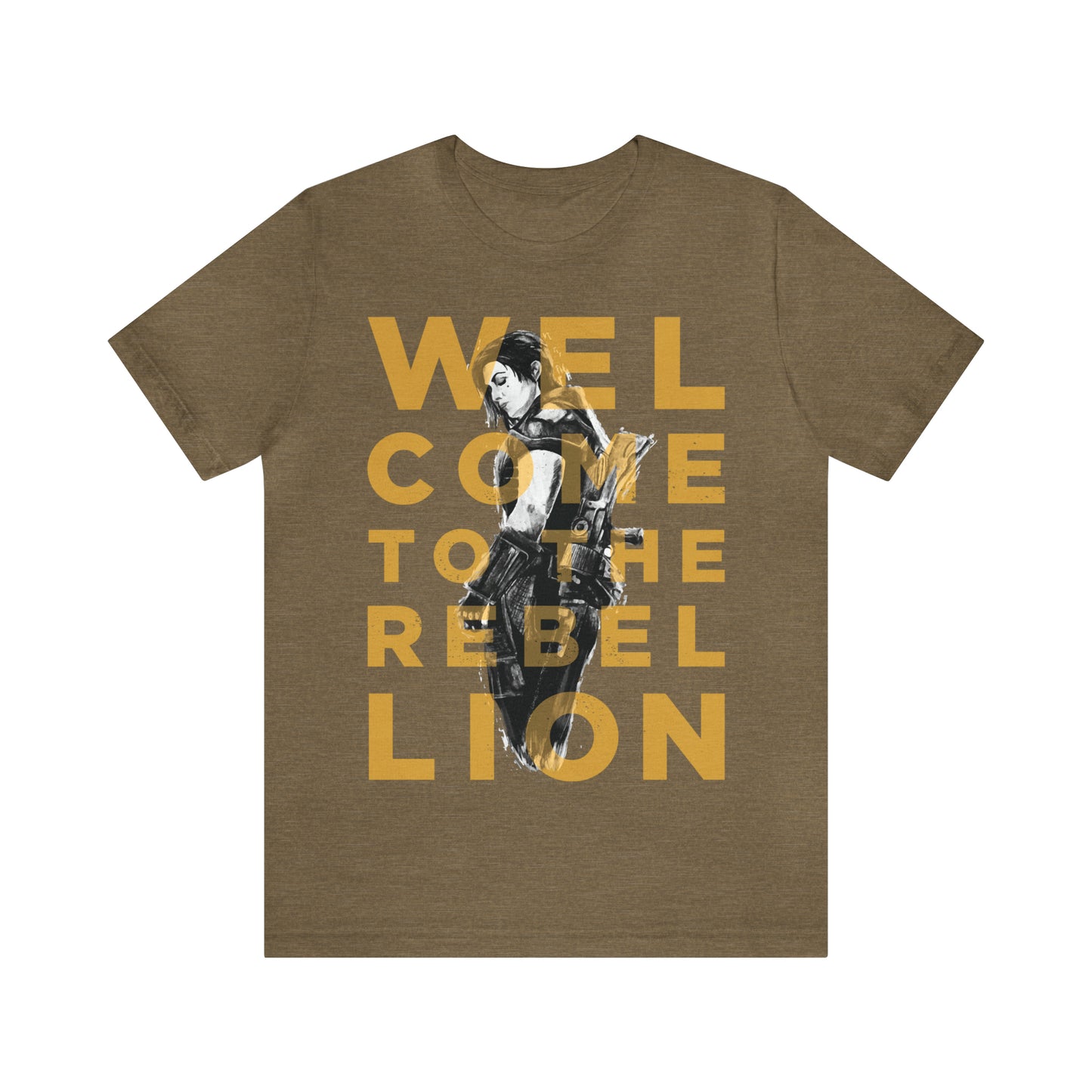 Cara Dune T-shirt | Welcome to the Rebellion