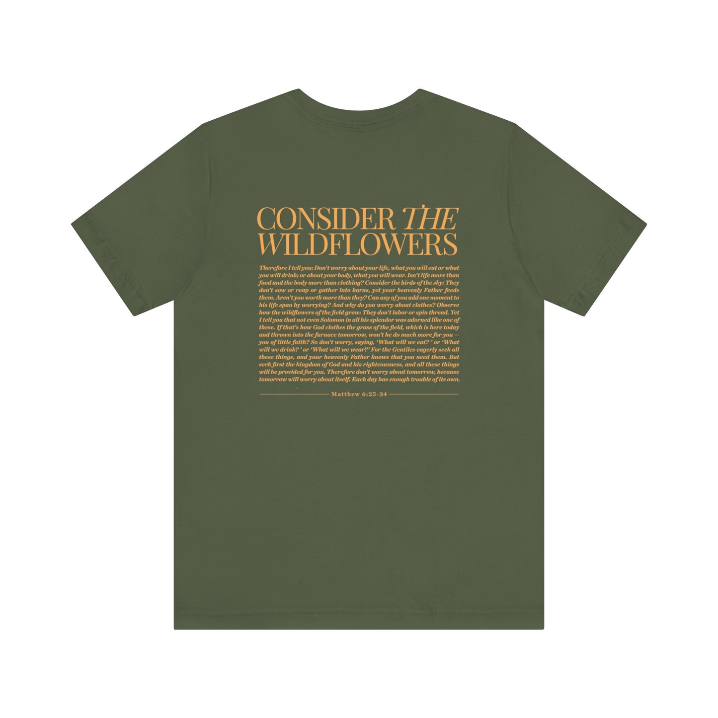 Consider the Wildflowers T-shirt