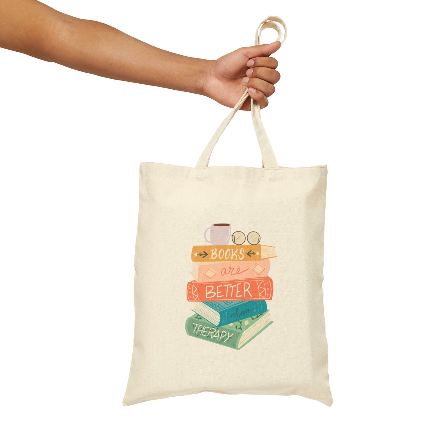 Books are better than Therapy Tote Bag