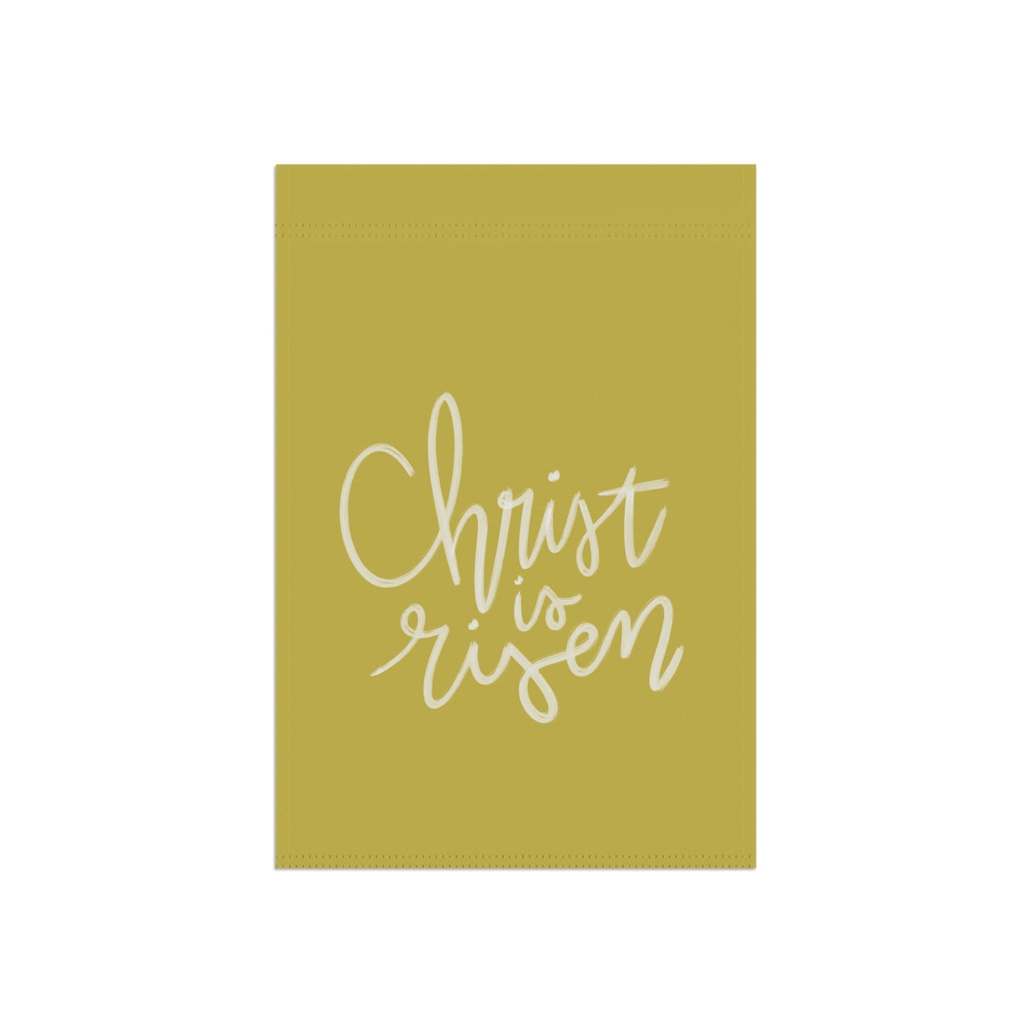 Christ is Risen – Yellow Garden Banner