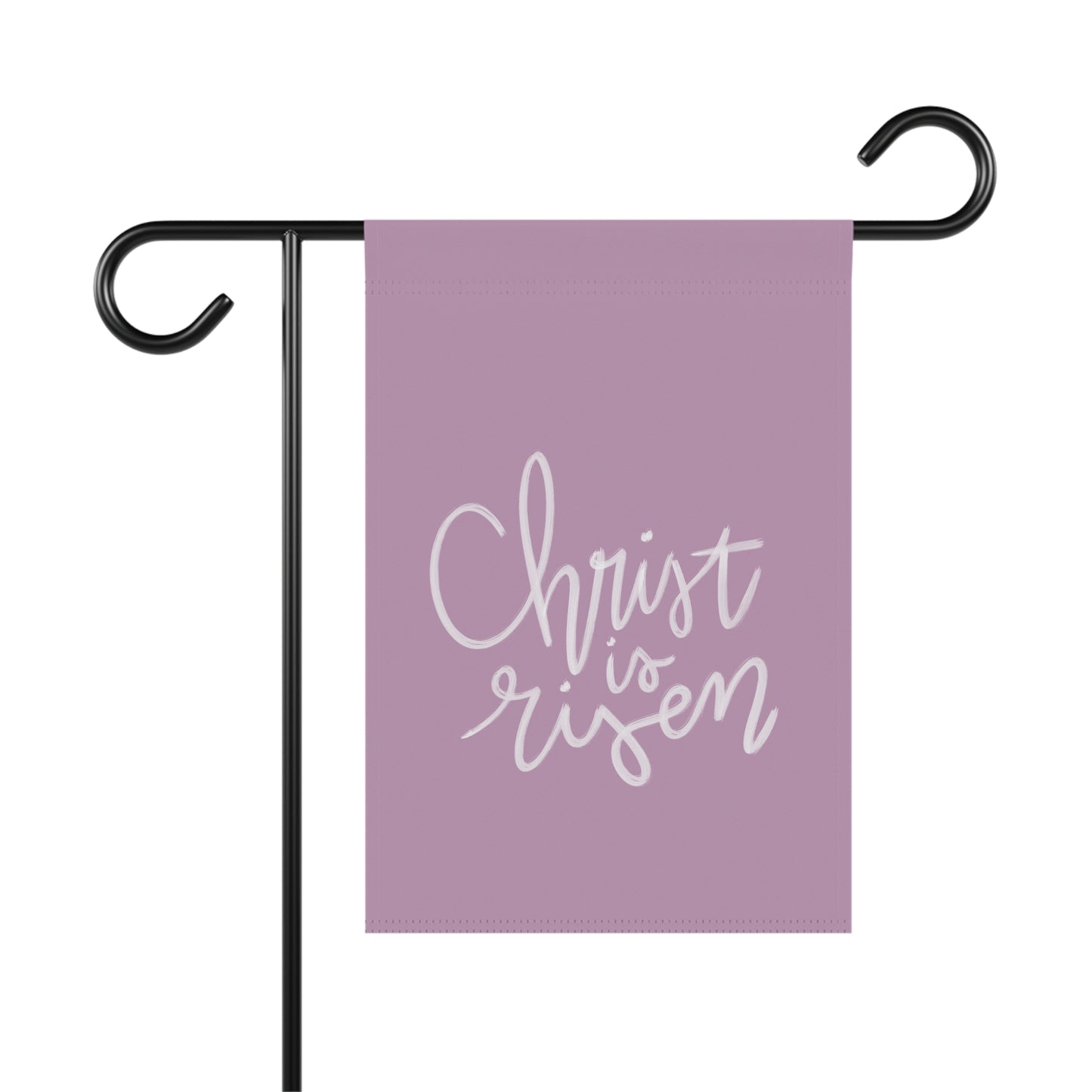 Christ is Risen – Purple Garden Banner