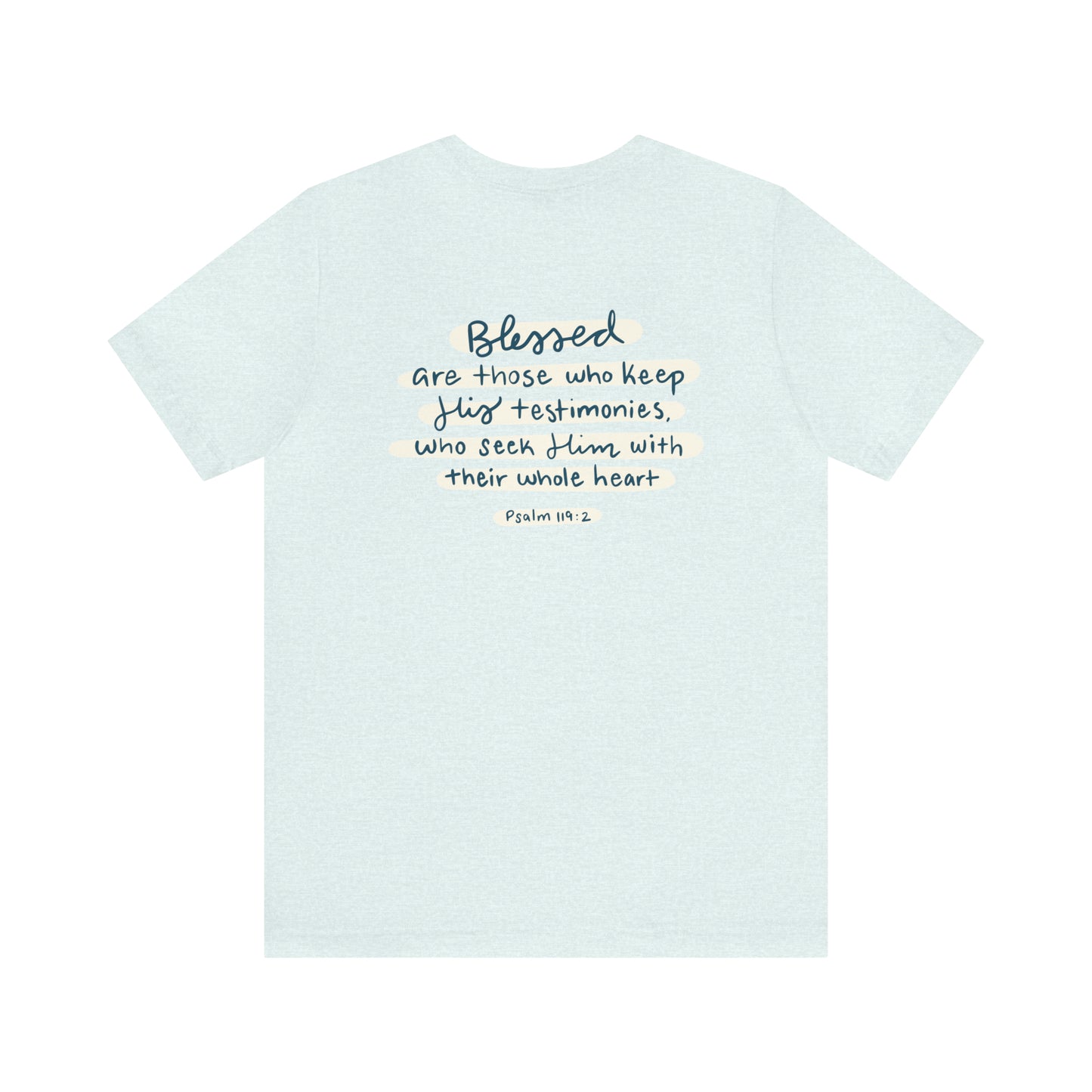 Girl read your Bible T-shirt | Front and back