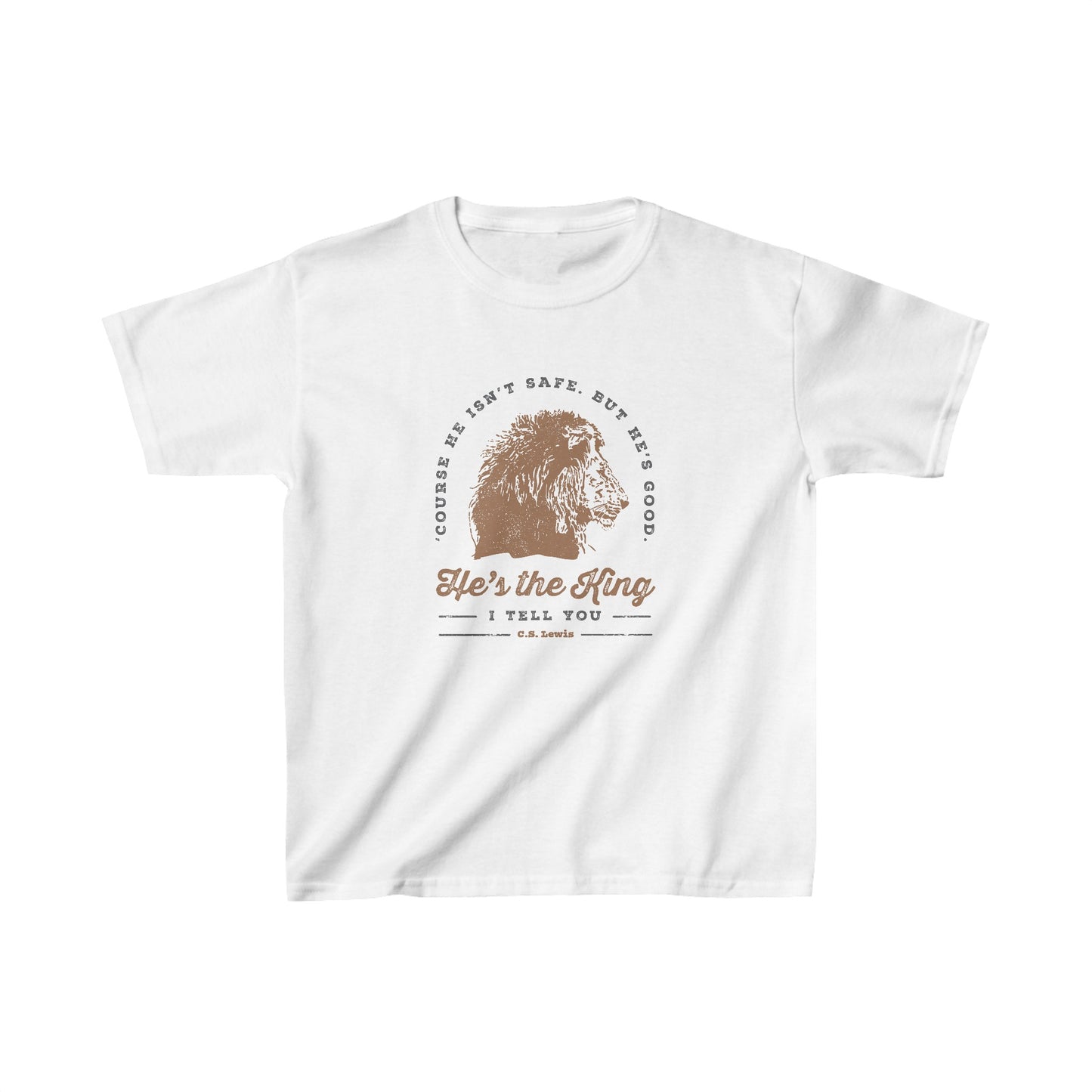 He's the King - Lion - Kids T-shirt