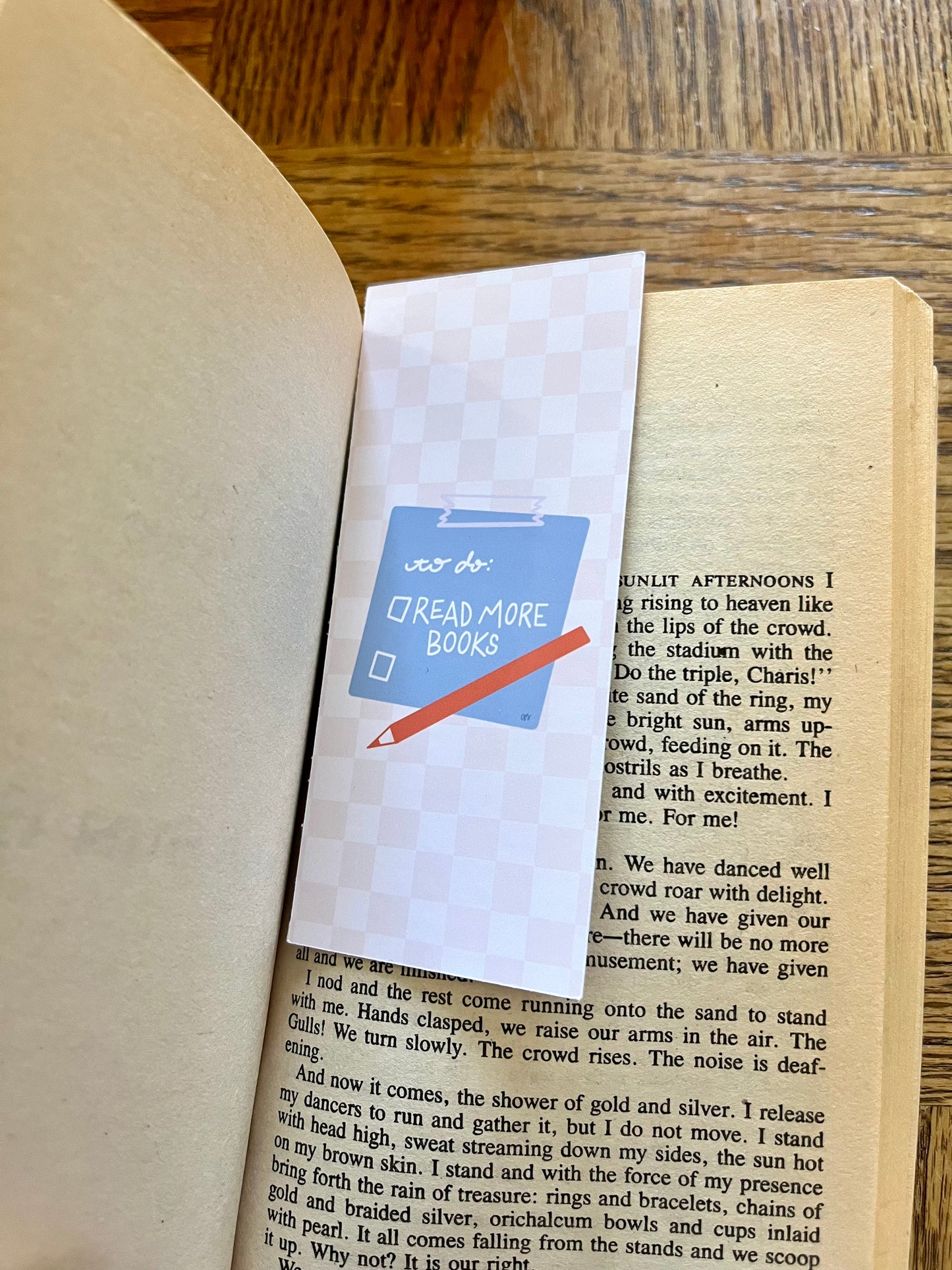 Set of 4 Paper Bookmarks