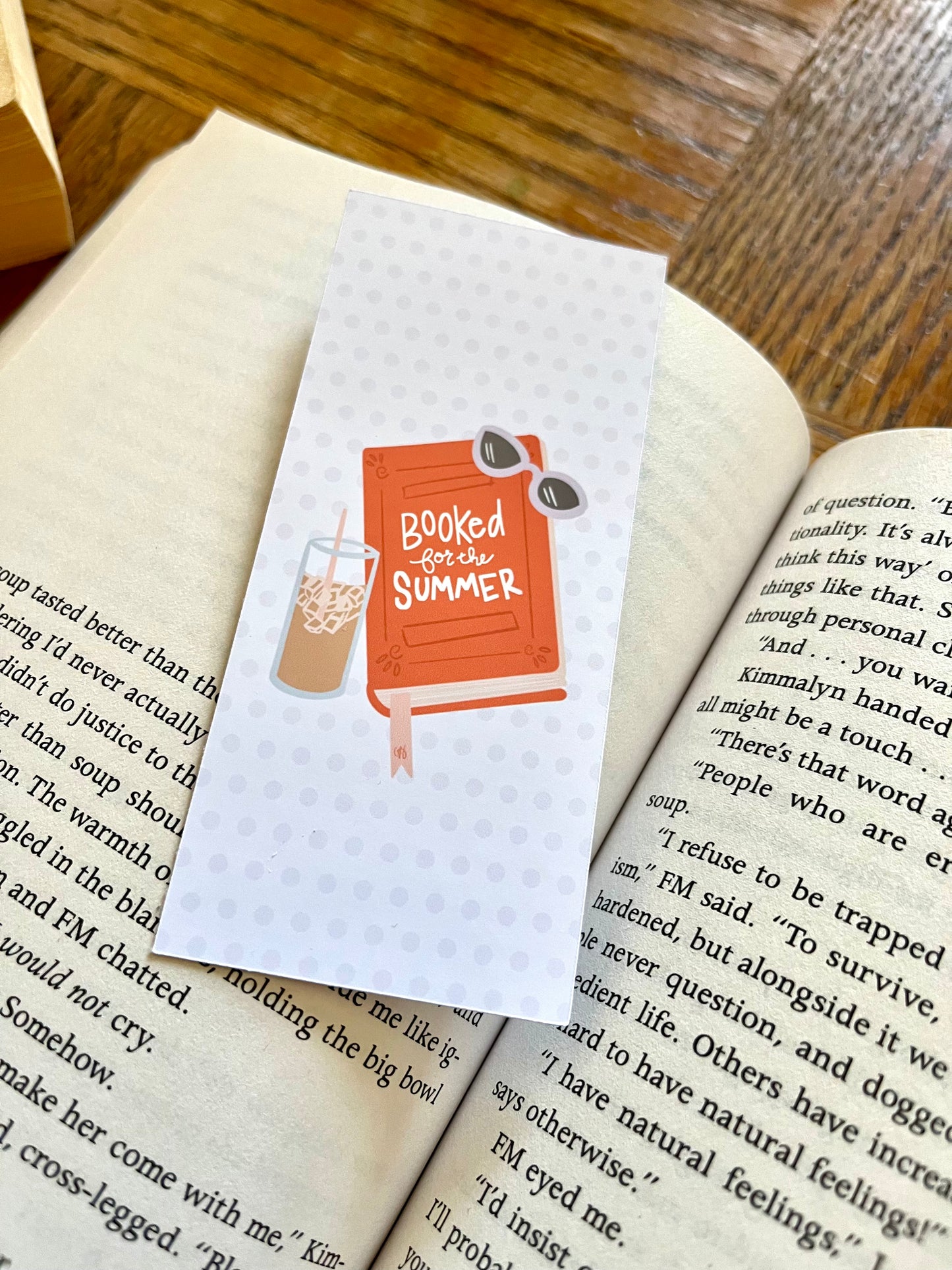 Set of 4 Paper Bookmarks