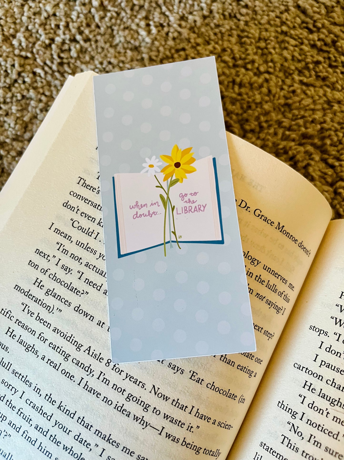 Set of 4 Paper Bookmarks