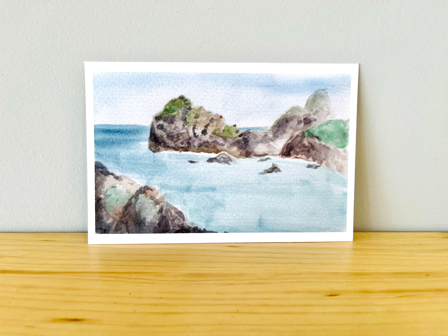 Kynance Cove | 4x6" Watercolor Fine Art Print