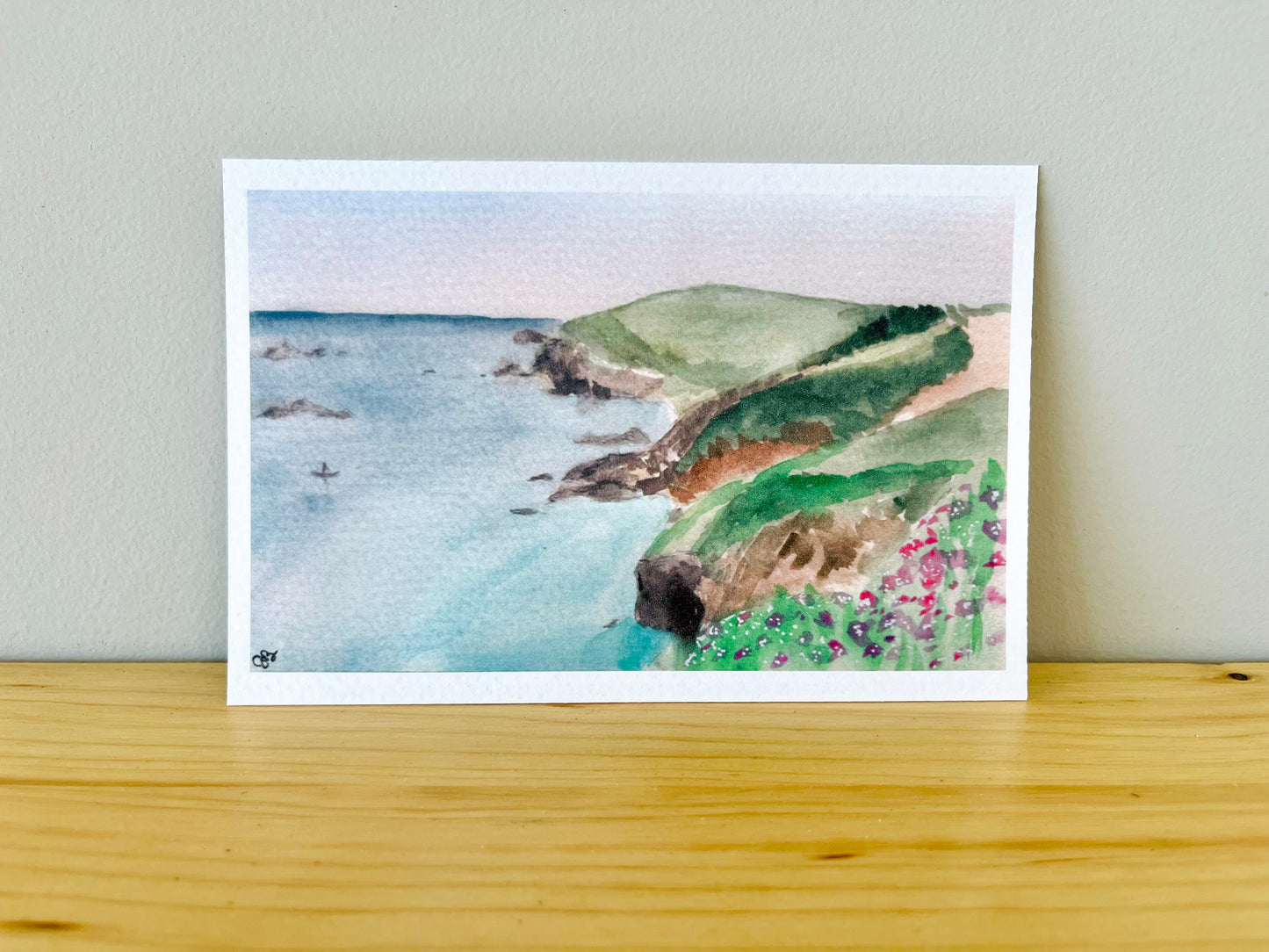 From Lizard Point | 4x6" Watercolor Fine Art Print