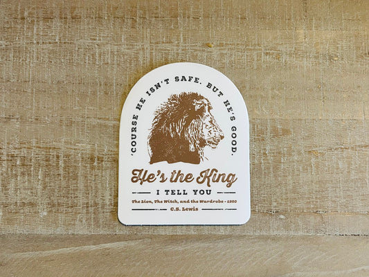 He's the King Sticker