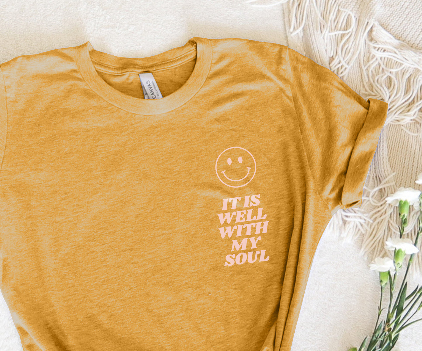 It is well smiley T-shirt