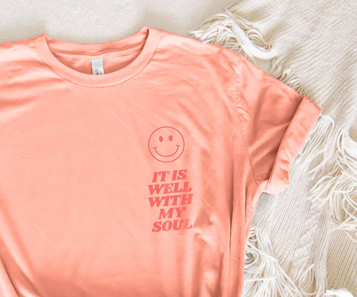 It is well smiley T-shirt