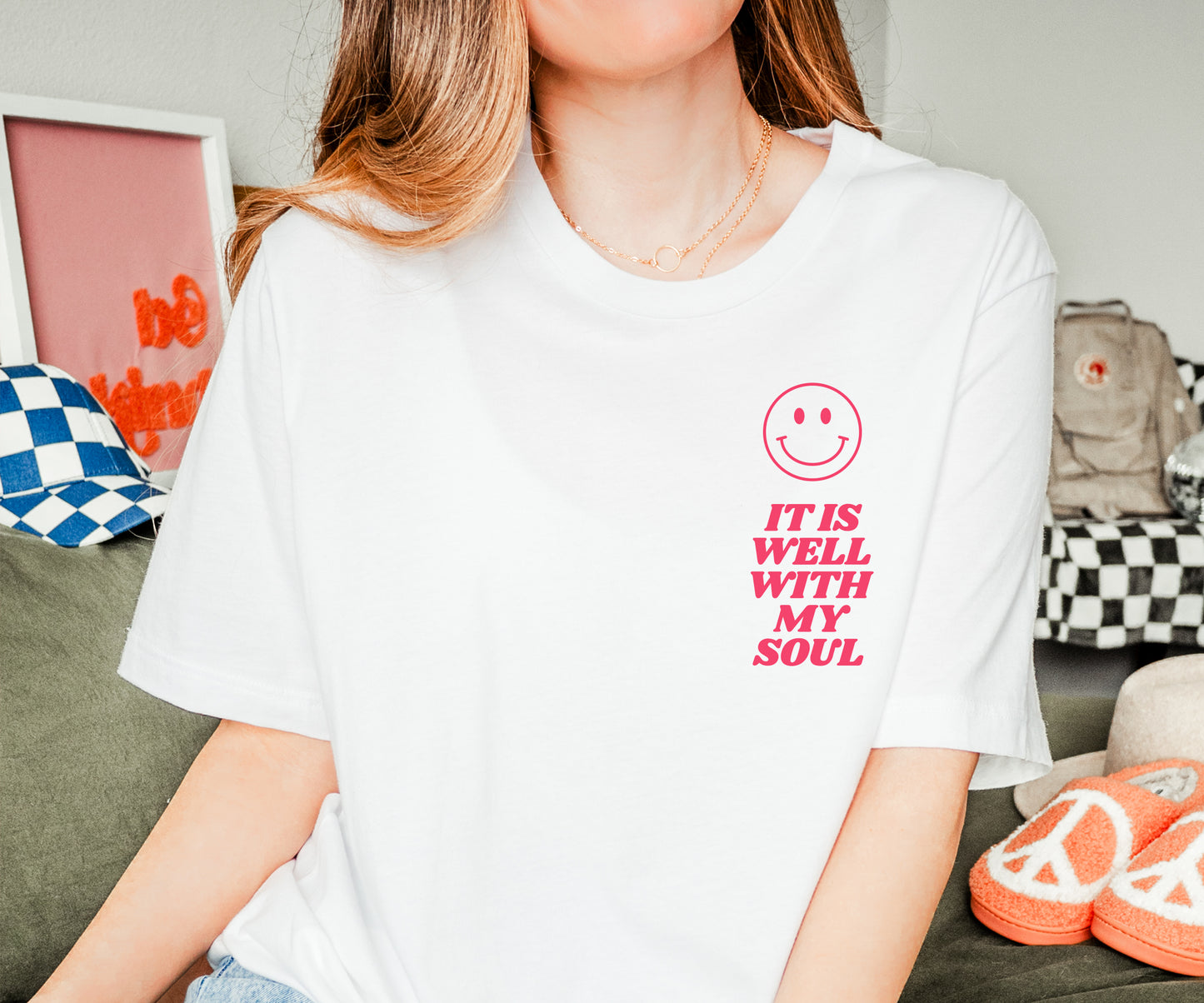 It is well smiley T-shirt