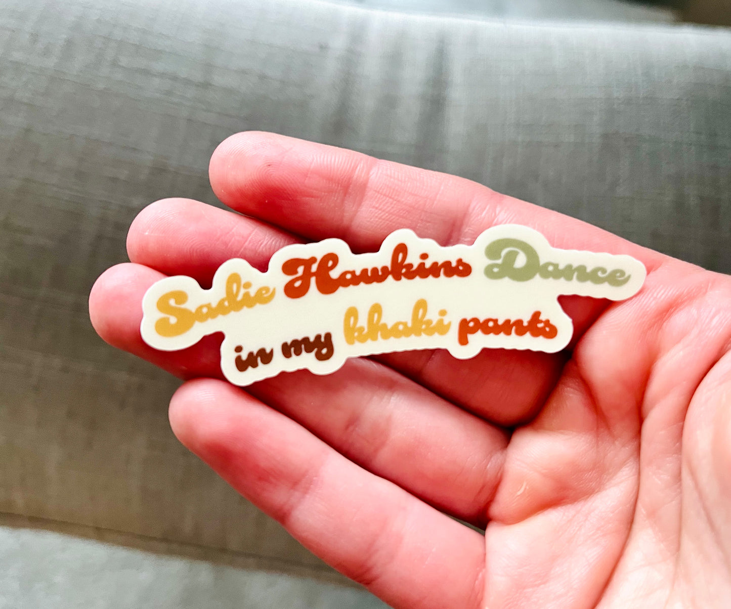 Sadie Hawkins Dance Relient K Sticker